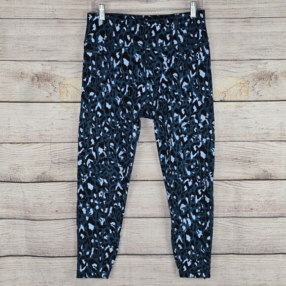 Sweaty Betty x Merrell Ascend Power Cargo Workout Pocket Legging Size 10 Cheetah - Picture 2 of 11